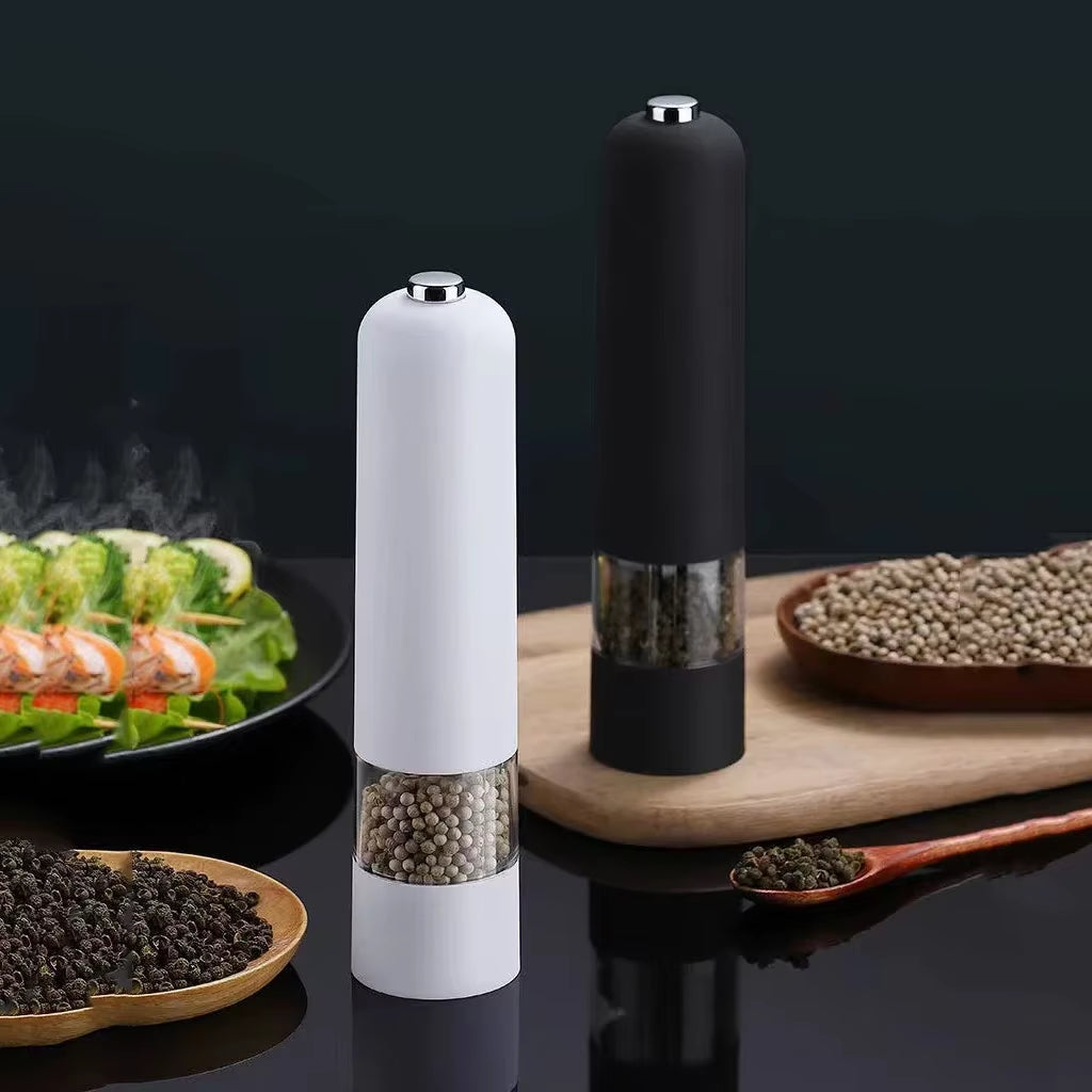 Electric Fully Automatic Grinder Spice Salt Grinder Automatic Gravity Induction Pepper Mixer Research Mill Kitchen Grinding Tool