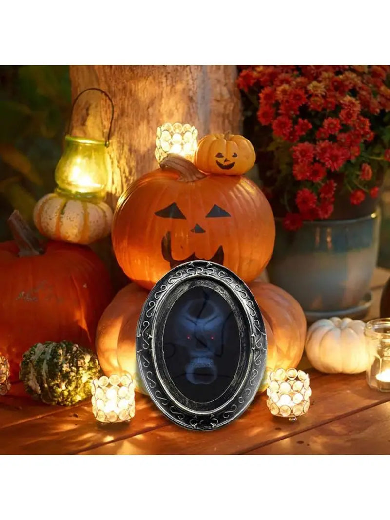 2020 Magic Haunted Mirror Motion Activated Scary Mirror for Halloween Display Prop Decorations Horror Toys
