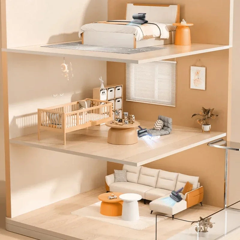 2024 New Mite Removal Instrument Vacuum Cleaner 12000PA Handheld Vacuum for Mattress Sofa Bed Home Detachable Filter Bed Cleaner