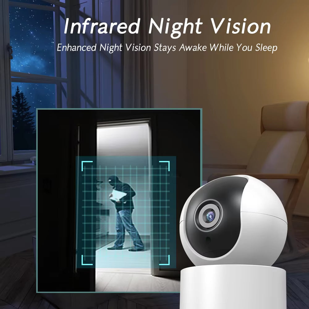 Surveillance Camera Activity Alerts Night Vision Baby Monitor 1080P Wifi IP Camera for Tuya Smart Life PG107 PG103