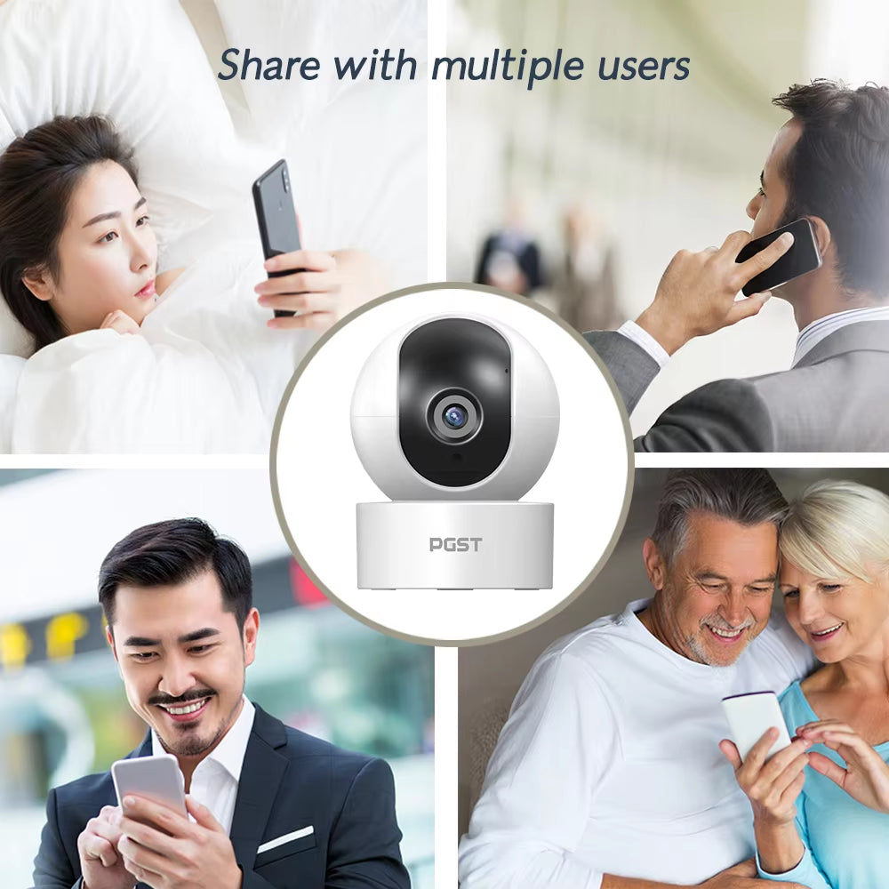 Surveillance Camera Activity Alerts Night Vision Baby Monitor 1080P Wifi IP Camera for Tuya Smart Life PG107 PG103