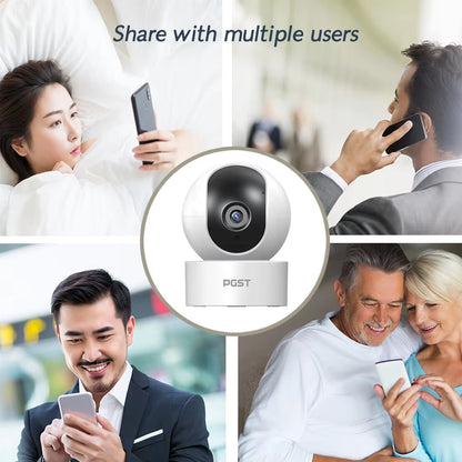 Surveillance Camera Activity Alerts Night Vision Baby Monitor 1080P Wifi IP Camera for Tuya Smart Life PG107 PG103
