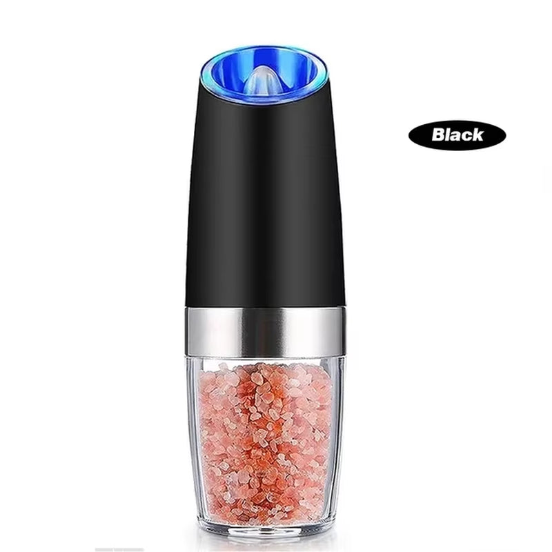 Electric Fully Automatic Grinder Spice Salt Grinder Automatic Gravity Induction Pepper Mixer Research Mill Kitchen Grinding Tool