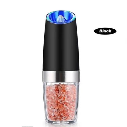 Electric Fully Automatic Grinder Spice Salt Grinder Automatic Gravity Induction Pepper Mixer Research Mill Kitchen Grinding Tool