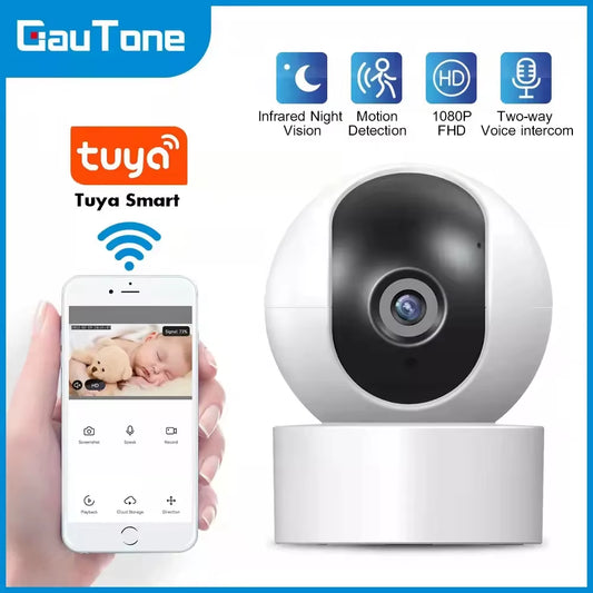 Surveillance Camera Activity Alerts Night Vision Baby Monitor 1080P Wifi IP Camera for Tuya Smart Life PG107 PG103