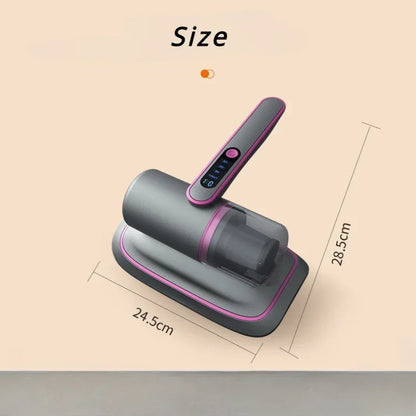 2024 New Mite Removal Instrument Vacuum Cleaner 12000PA Handheld Vacuum for Mattress Sofa Bed Home Detachable Filter Bed Cleaner