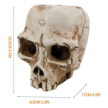 Creative Flowerpot Hand Carved Skull Flower Pot Bowl Home Garden Halloween Decoration Drop Shipping Courtyard Decoration