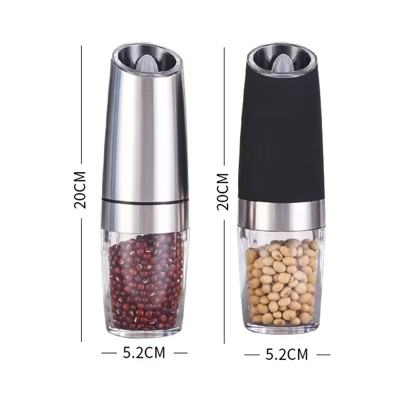 Electric Fully Automatic Grinder Spice Salt Grinder Automatic Gravity Induction Pepper Mixer Research Mill Kitchen Grinding Tool